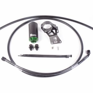 Radium Engineering Mitsubishi EVO X Fuel Hanger Feed Kit - Stainless Filter
