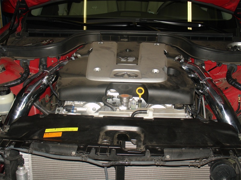Injen 07-08 G35 4Dr 3.5L/08-13 G37 2Dr 3.7L excl IPL/09-13 G37 4Dr 3.7L V6 Black Cold Air Intake - Image 3