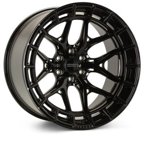 Vossen HFX-1 22x9.5 / 6x139.7 BP / ET30 / 95.1 CB / Deep - Gloss Black Wheel