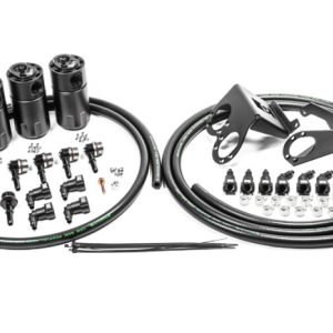 Radium 14-19 Chevrolet Corvette LT1 CCV Fluid Lock Triple Catch Can Kit