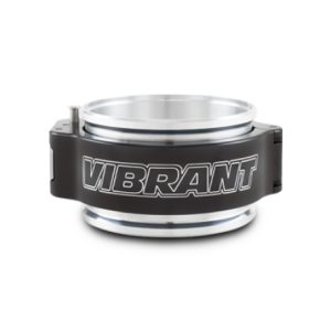 Vibrant 2in O.D. Aluminized HD 2.0 Clamp Assembly - Anodized Black