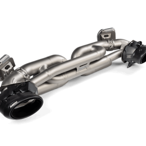 Akrapovic 20-21 Porsche 911 Turbo/Turbo S (992) Slip-On Race Line (Titanium) (REQUIRES TIPS)