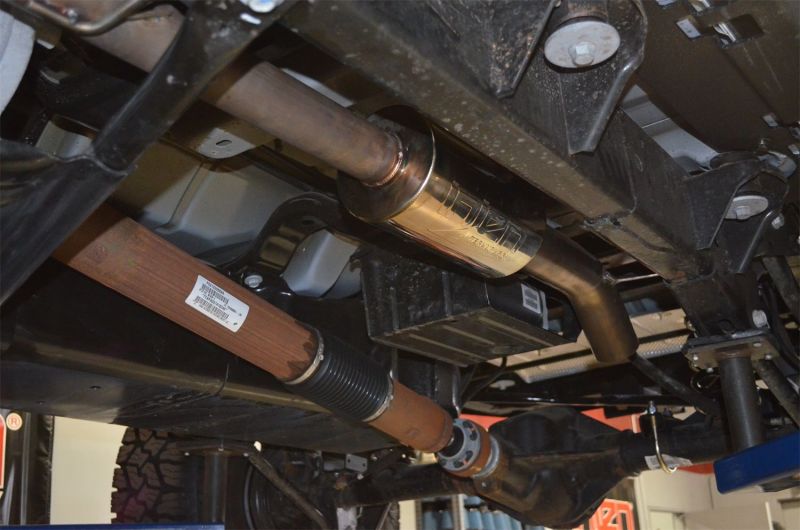 Injen 12-18 Jeep Wrangler 4 Door Models Only Cat-Back Stainless Steel Exhaust - Image 5