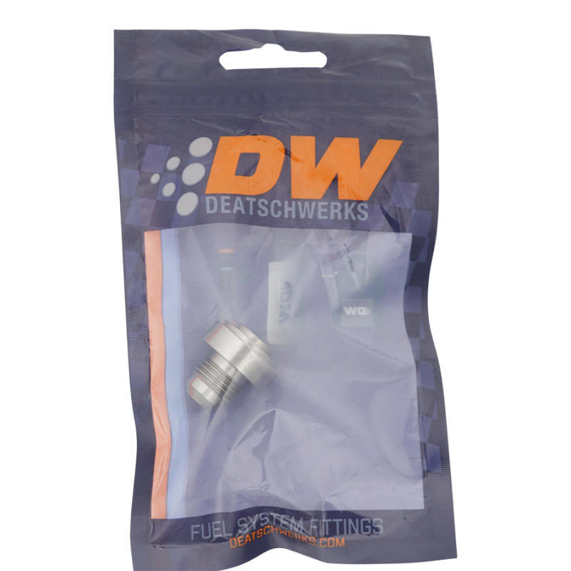 DeatschWerks 6AN Male Flare Stainless Steel Weld On Fitting - Image 2