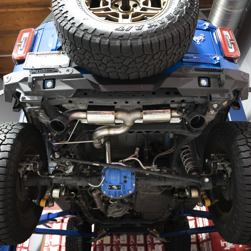 Injen 21-22 Ford Bronco L4-2.3L Turbo/V6-2.7L Twin Turbo SS Cat-Back Exhaust - Image 7