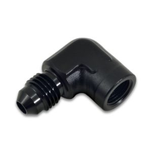 Vibrant -3AN to 1/8in NPT 90 Degree Adapter Fitting