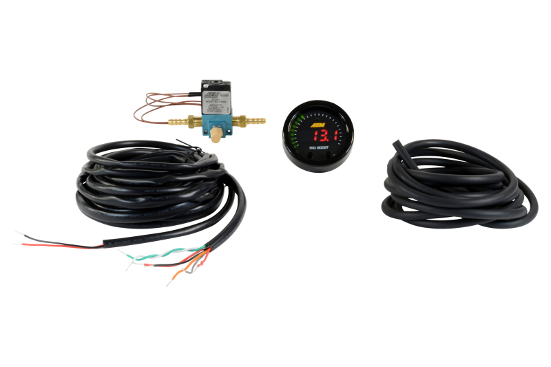 AEM X-Series Tru-Boost Controller Gauge w/ Boost Control Solenoid 80PSIg Internal MAP Sensor - Image 5