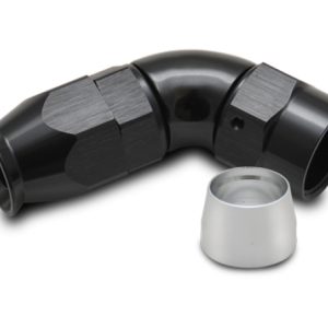 Vibrant -4AN 60 Degree Hose End Fitting for PTFE Lined Hose