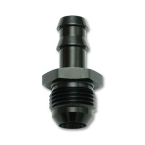 Vibrant Male -8AN to 3/8in Hose Barb Straight Aluminum Adapter Fitting