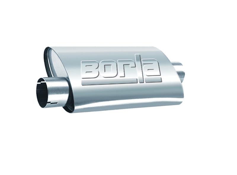 Borla 2.5in Inlet/Outlet Center/Offset Oval ProXS Muffler - Image 7