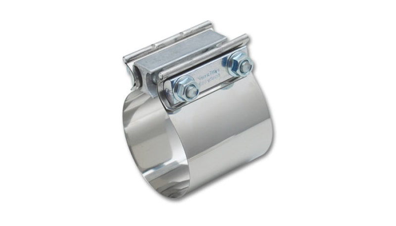 Vibrant Easy Seal SS Exhaust Sleeve Butt Joint Clamp for 2.25in O.D. Tubing - Image 2