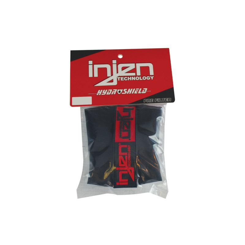 Injen Black Water Repellant Pre-Filter fits X-1010 X-1011 X-1017 X-1020 5in Base/5in Tall/4in Top - Image 4