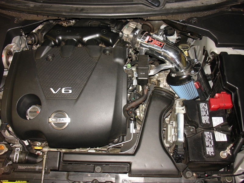 Injen 13-18 Nissan Altima 2.5L 4cyl Black Short Ram Intake w/ MR Tech/Heat Shield - Image 3