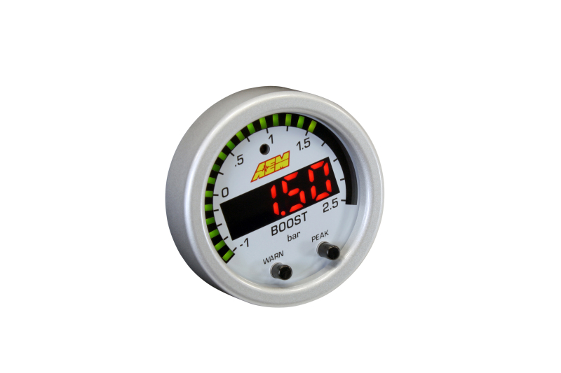 AEM X-Series Boost Pressure -30inHg 35psi Gauge - Image 5