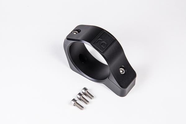 Radium Engineering 2-Piece Fuel Pump Clamp 60mm - Black W/ Logo - Image 4