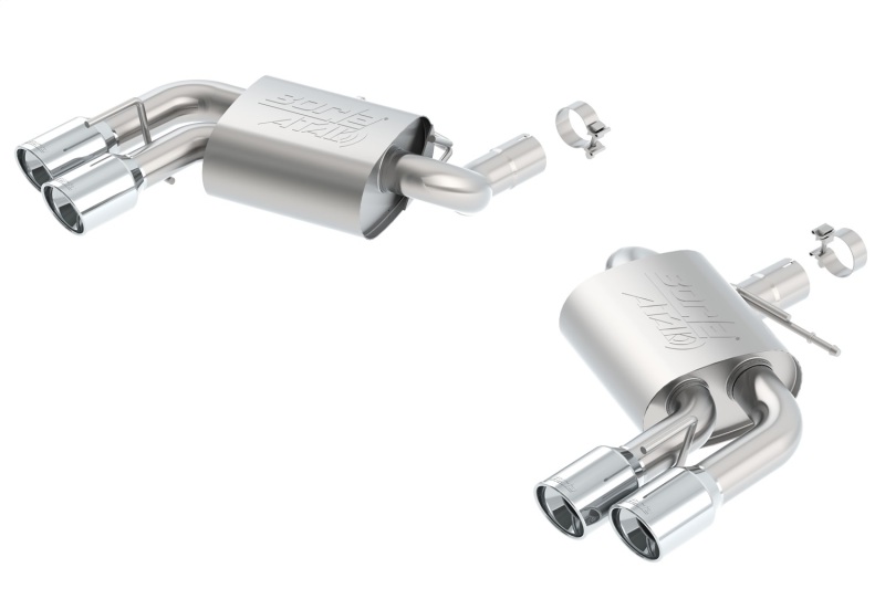 Borla 16 Chevy Camaro 6.2L Atak Rear Section Exhaust w/o Dual Mode Valves - Image 6
