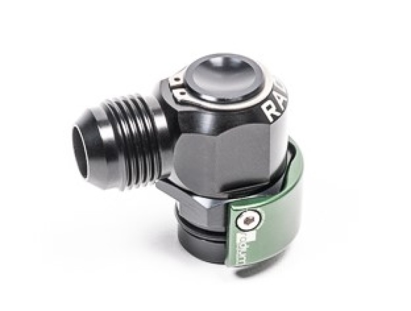 Radium V2 Quick Connect 19mm Male to 10AN Male 90 Degree - Image 2