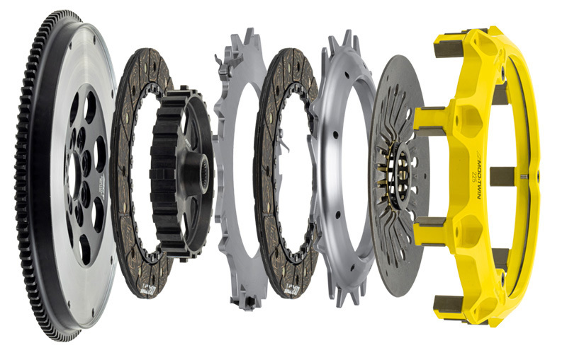 ACT EVO 10 5-Speed Only Mod Twin HD Street Kit Unsprung Mono-Drive Hub Torque Capacity 700ft/lbs - Image 7