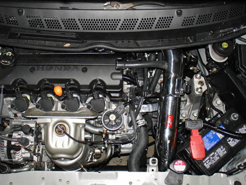 Injen 06-09 Civic Ex 1.8L 4 Cyl. (Manual) Black Cold Air Intake - Image 3