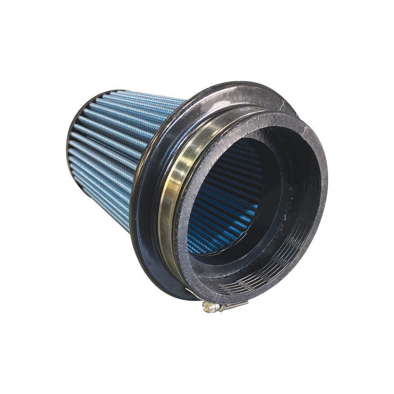 Injen SuperNano-Web Air Filter 4.0in ID/ 6.5in Twist Lock Base / 6.75in Height / 4in Top - Image 5