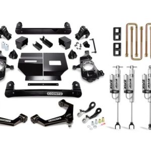 Cognito 20-24 Chevy/GMC Silv/Sierra 2500/3500 HD 2WD/4WD 4in Perf Lift Kit w/ Fox PSRR 2.0 Shocks
