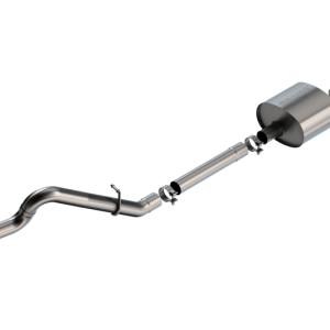 Borla 21-22 Ford Bronco 2.7L 2DR/4DR T-304 Stainless Steel Cat-Back S-Type Exhaust - Brushed