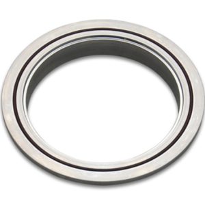 Vibrant Aluminum V-Band Flange for 3in OD Tubing - Female
