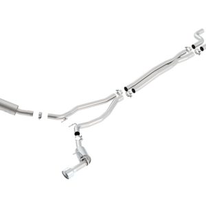 Borla 14-15 Chevy Camaro SS 6.2L V8 Single Split Rear Exit ATAK Catback Exhaust