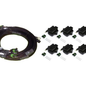 Haltech 8 Channel High Output IGN-1A Inductive Coil & Harness Kit