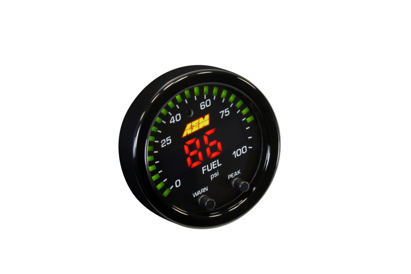 AEM X-Series Pressure 0-100psi Gauge Kit - Image 6