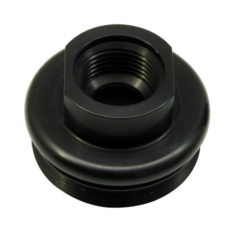AEM Universal High Flow -10 AN Inline Black Fuel Filter - Image 2