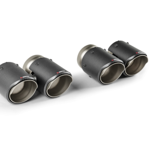 Akrapovic 2024+ BMW M5 (G90,G99) Round Carbon Fiber Tail Pipe Set