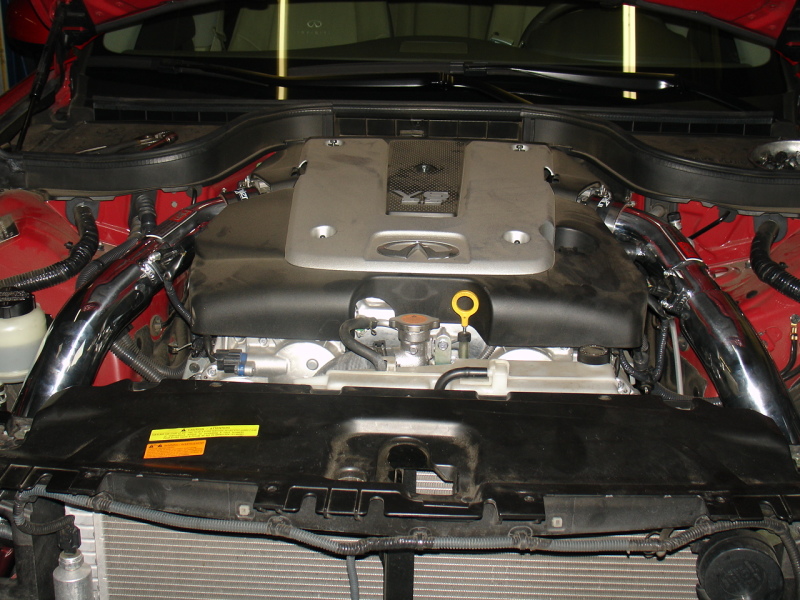 Injen 07-08 G35 4Dr 3.5L/08-13 G37 2Dr 3.7L excl IPL/09-13 G37 4Dr 3.7L V6 Polished Cold Air Intake - Image 4