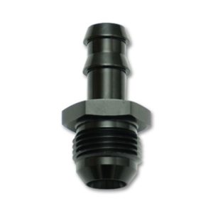 Vibrant -6 AN to 3/8in Barb Straight Fitting - Aluminum