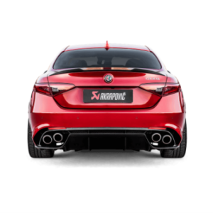 Akrapovic 17-19 Alfa Romeo Giulia Quadrifoglio Evolution Line Cat Back (Titanium)