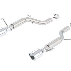 Borla 13-15 Cadillac ATS 2.0L AT RWD 4Dr Single Split Rear Exit Exhaust (Rear Section)