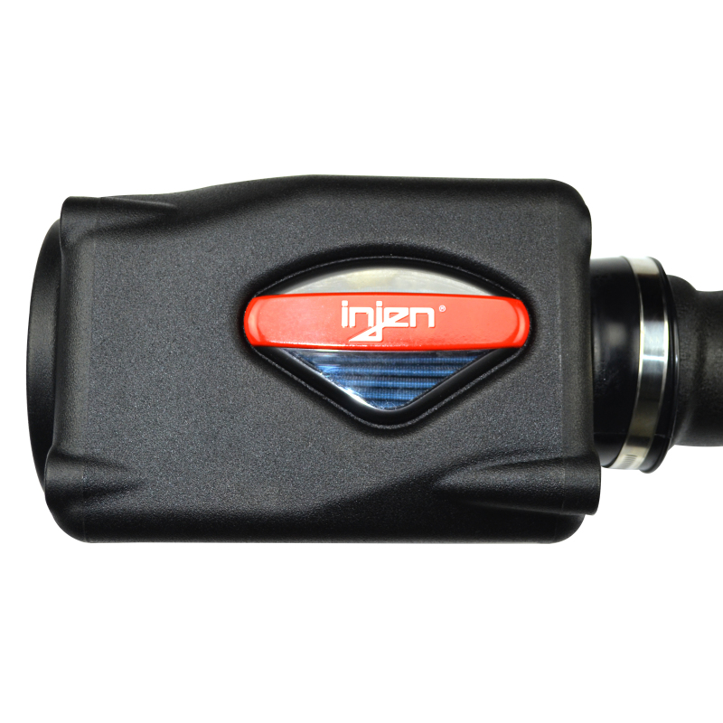 Injen 06-09 FJ 4.0L V6 w/ Power Box Wrinkle Black Power-Flow Air Intake System - Image 8