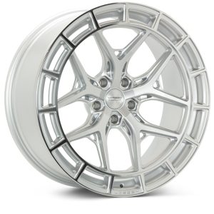 Vossen HFX-1 20x9 - 5x112 - ET32 - Flat - 66.5 - Silver Polished Wheel