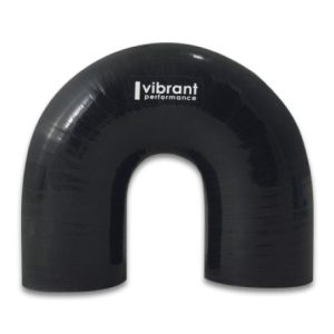 Vibrant 180 Degree Elbow 2.25in ID x 5.875in Leg Length Silicone Hose Coupler