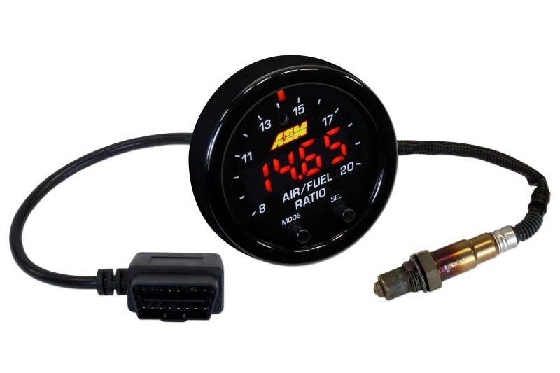 AEM X-Series OBDII Wideband UEGO AFR Sensor Controller Gauge - Image 9
