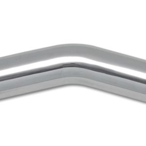 Vibrant 3.5in O.D. Universal Aluminum Tubing (30 degree Bend) - Polished