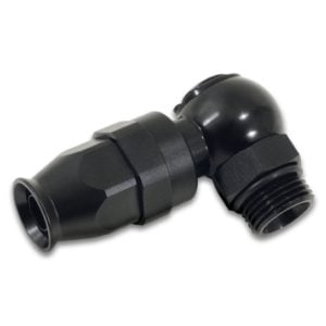 Vibrant Banjo Hose End for PTFE Lined Flex Hose Hose -12 AN Bolt -12 ORB