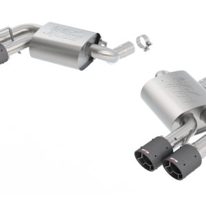 Borla 2016 Chevy Camaro V8 SS AT/MT ATAK Rear Section Exhaust w/o Dual Mode Valves