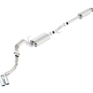 Borla 15-16 Ford F-150 3.5L EcoBoost Ext. Cab Std. Bed Catback Exhaust Touring Truck Side Exit