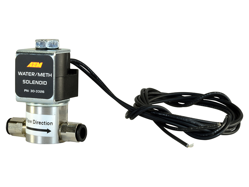 AEM Water/Methanol Injection System - High-Flow Low-Current WMI Solenoid - 200PSI 1/8in-27NPT In/Out - Image 9