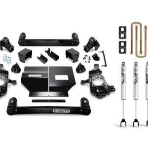 Cognito 20-24 Chevy/GMC Silverado/Sierra 2500/3500 HD 2WD/4WD 4in Std Lift Kit w/ Fox PS 2.0 IFP