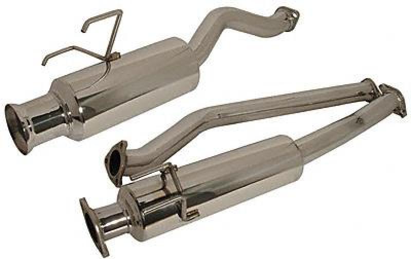 Injen 2013 Dodge Dart 1.4L (t) Catback Stainless Steel Single Outlet 3in Race Inspired Exhaust - Image 5