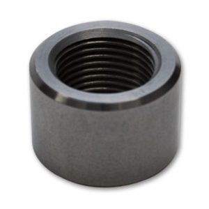 Vibrant -10 AN Female Weld Bung (7/8in -14 Thread) - Mild Steel