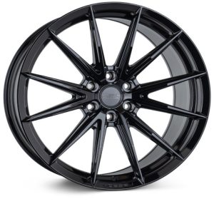 Vossen HFX-2 22x9.5 / 6x139.7 / ET20 / Deep Face / 106.1 - Gloss Black Wheel