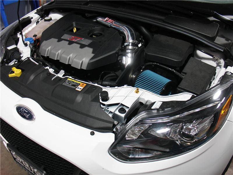 Injen 13-14 Ford Focus ST 2.0L (t) 4cyl Black Short Ram Intake w/MR Tech & Heat Shield - Image 5